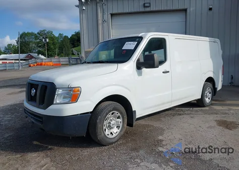 2019 Nissan Nv Cargo Nv1500 Sv V6 из США, поврежденный, VIN 1N6BF0KM1KN808903